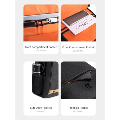 Golden Wolf GB00375 Σακίδιο Πλάτης Black Golden Wolf GB00375 Σακίδιο Πλάτης Black